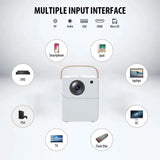 Portable Smart 4K Projector Mini Home Theatre