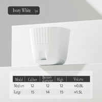 Imitation Ceramic Resin Plastic Large Flower Pot