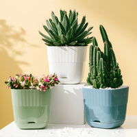 Imitation Ceramic Resin Plastic Large Flower Pot