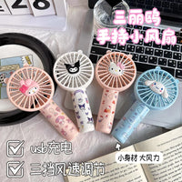 Cartoon Sanrio Handheld Fan