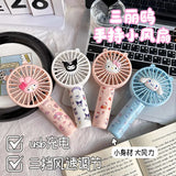 Cartoon Sanrio Handheld Fan