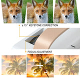Portable Smart 4K Projector Mini Home Theater Android  Outdoor Wifi Bluetooth LED Video Game Phone Cinema Speaker