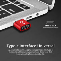 USB Type C Adapter USB3.0 Type A Male to USB 3.1 Type C Female Converter