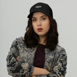 Trucker Cap White Text