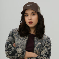 Trucker Cap White Text