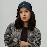 Trucker Cap White Text