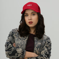 Trucker Cap White Text